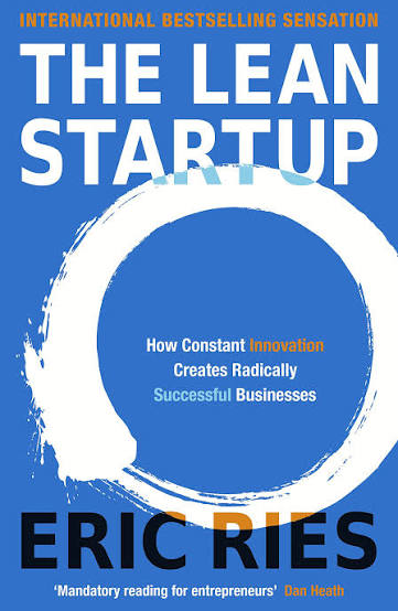 The Lean Startup by Eric Ries — book cover
